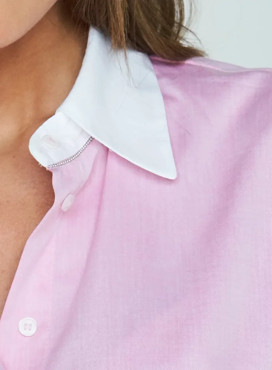 Bluse Polonaise Pink – Bild 4